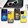 D-Dragon Q-quest S-slimes Чехол для телефона для iPhone17,16,15,14,13,12,11 Plus,Pro Max Цветной Посеребренный Внутренний Чехол
