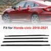 Уплотнитель внешней дверной накладки Honda Civic Sedan 2016-2021