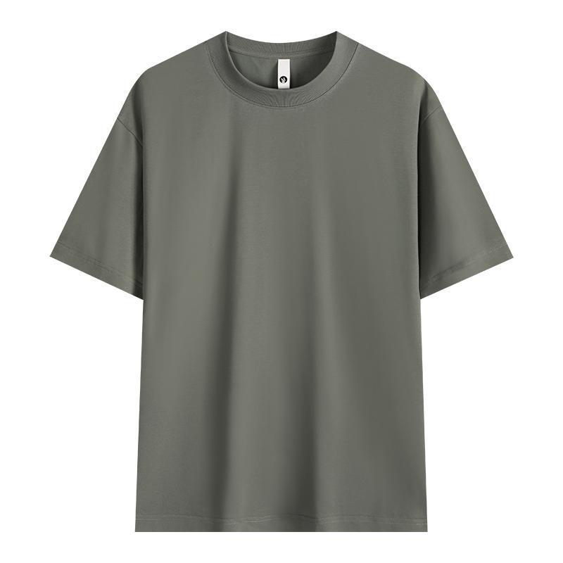 Новая мужская футболка Sorona Cool Antibacterial Quick-Dry UV Protection Single Color с коротким рукавом 250 г