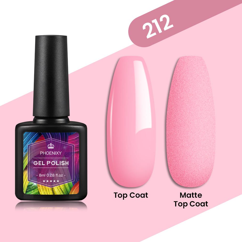 PHOENIXY 80 цветов, 8 мл гель-лак для ногтей, УФ-гель для ногтей, стартовый набор, замачиваемый гель-лак, гель-лак для ногтей, маникюр, DIY салон на дому