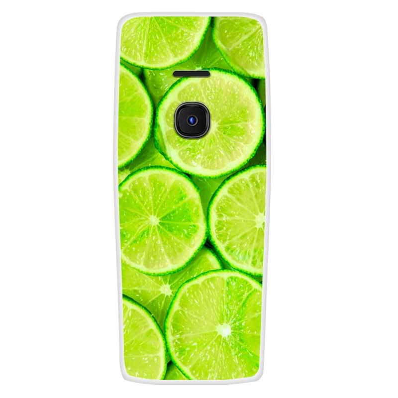 For Nokia 8210 4G Case Soft Silicone Space Landscape Covers for Nokia 6300 4G Cases Colorful Bumpers Cat Phone Protective Bags