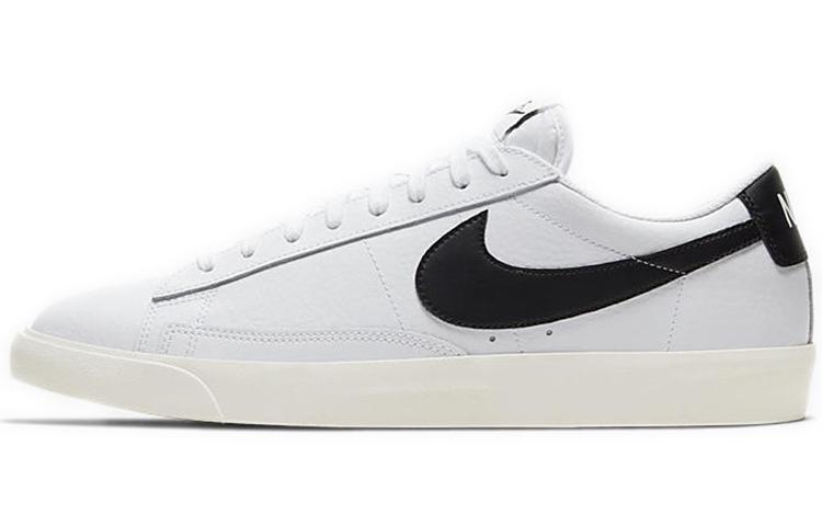 Nike Кроссовки Blazer Low Кожаные Бело-Черные CI6377-101