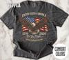 USA 250th Anniversary Comfort Colors T-Shirt, 4th July Vintage T-Shirt, USA 250th Anniversary Independence Day, Women and Man Unisex T-Shirt