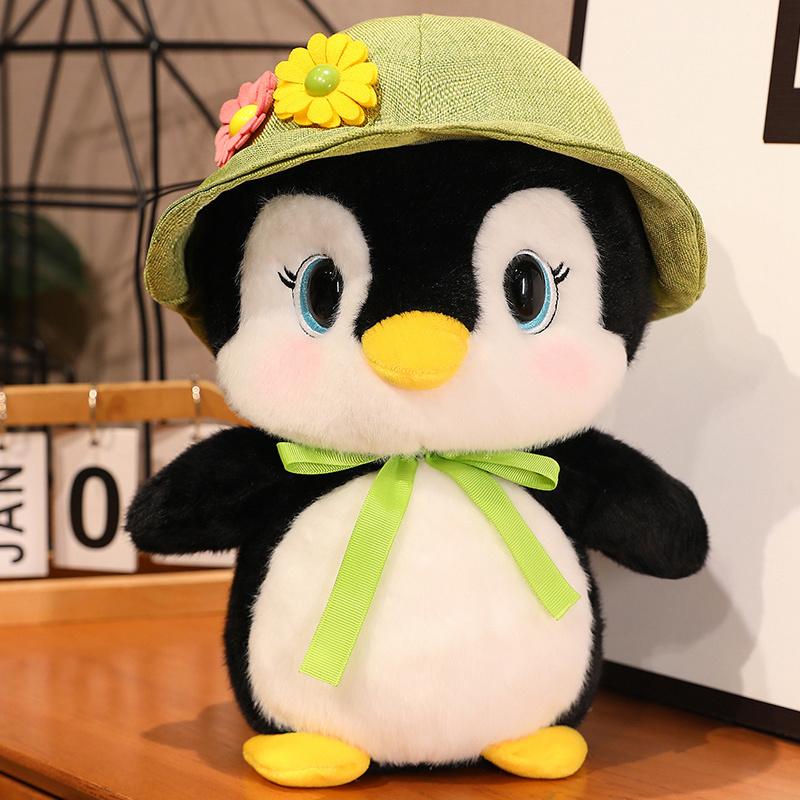 25-50 см Kawaii мягкие плюшевые игрушки в виде пингвина для детей, мягкая кукла, обнимаемые игрушки для влюбленных, рождественский подарок на День святого Валентина