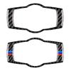 Крышка переключателя фар из углеродного волокна для BMW E90 E92 E93 320i 325i 05-12, наклейка, накладка, Стайлинг автомобиля