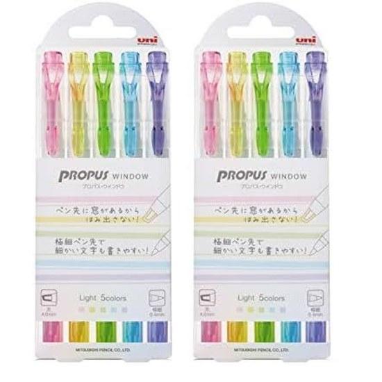 Маркер Mitsubishi Pencil Color Marker Propus Window Light 5 цветов PUS103T5C2 ( 2)