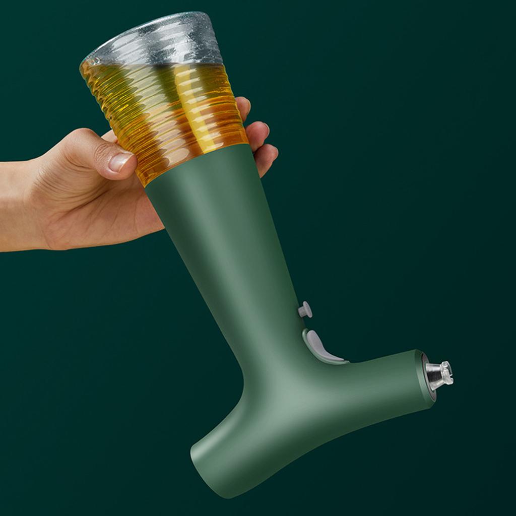 Автоматический распылитель оливкового масла на 240 мл с 2 режимами регулируемого потока, многоразовый распылитель, USB-дозатор масла