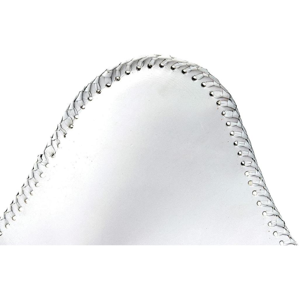 Handmade Genuine Leather Butterfly Chair With Footstool Foldable Relax Arm Chair