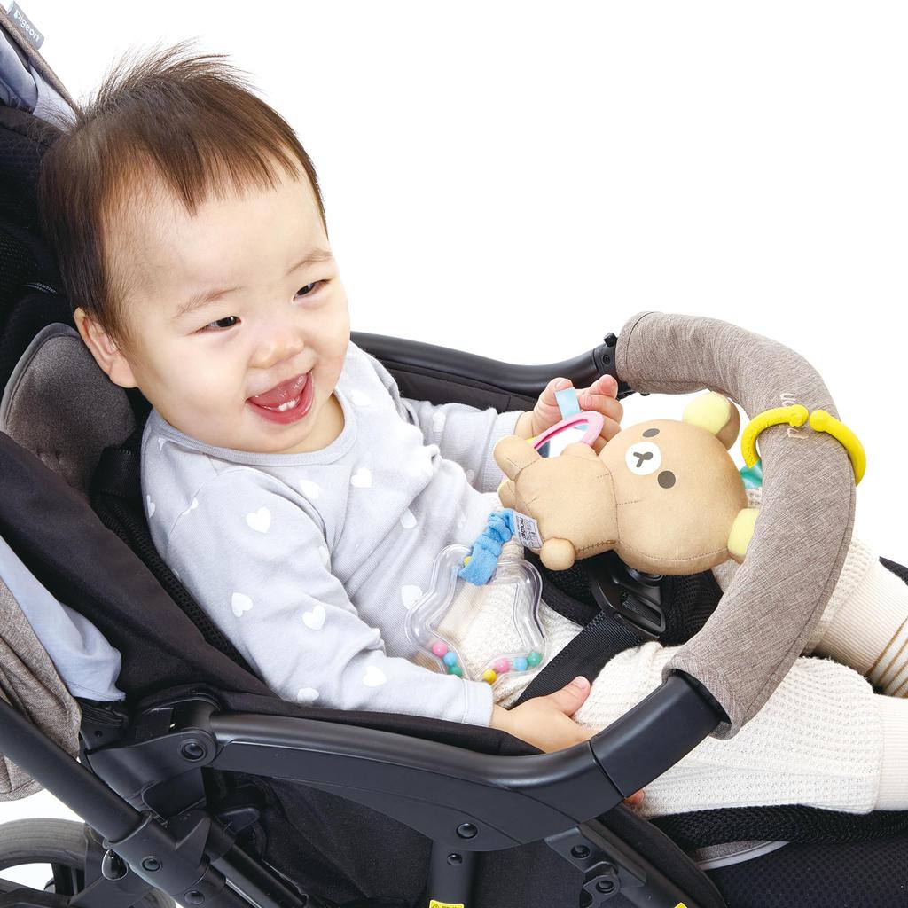 AGATSUMA Игрушка-погремушка Рилаккума для малышей (Возраст 3+)