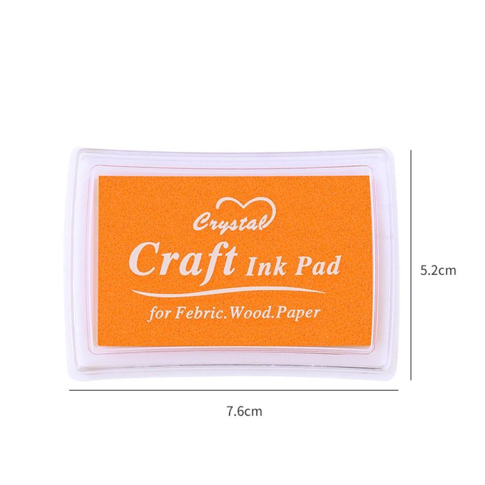 Quick-drying Finger Signature Inkpad Clear Stamping Thumbprint Ink Pad  Graffiti Drawing