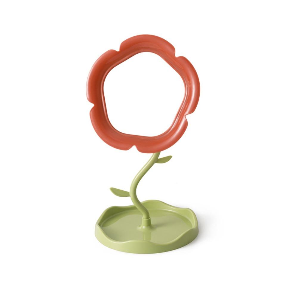 Съемное туалетное зеркало в форме подсолнуха, милое настольное зеркало, прочное настольное зеркало для макияжа, домашнее