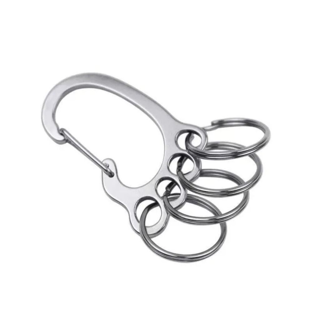 Multi-Ring Key Holder Easy Removal Key Ring Accessory Anti-Loss Key Ring  Multi-purpose Use