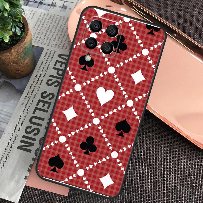 CASINO PLAYING CARDS COLLECTION Case For Samsung Galaxy M20 M15 M55 M31s M51 M21 M11 M13 M33 M53 M52 M32 M12 M14 M34 M54