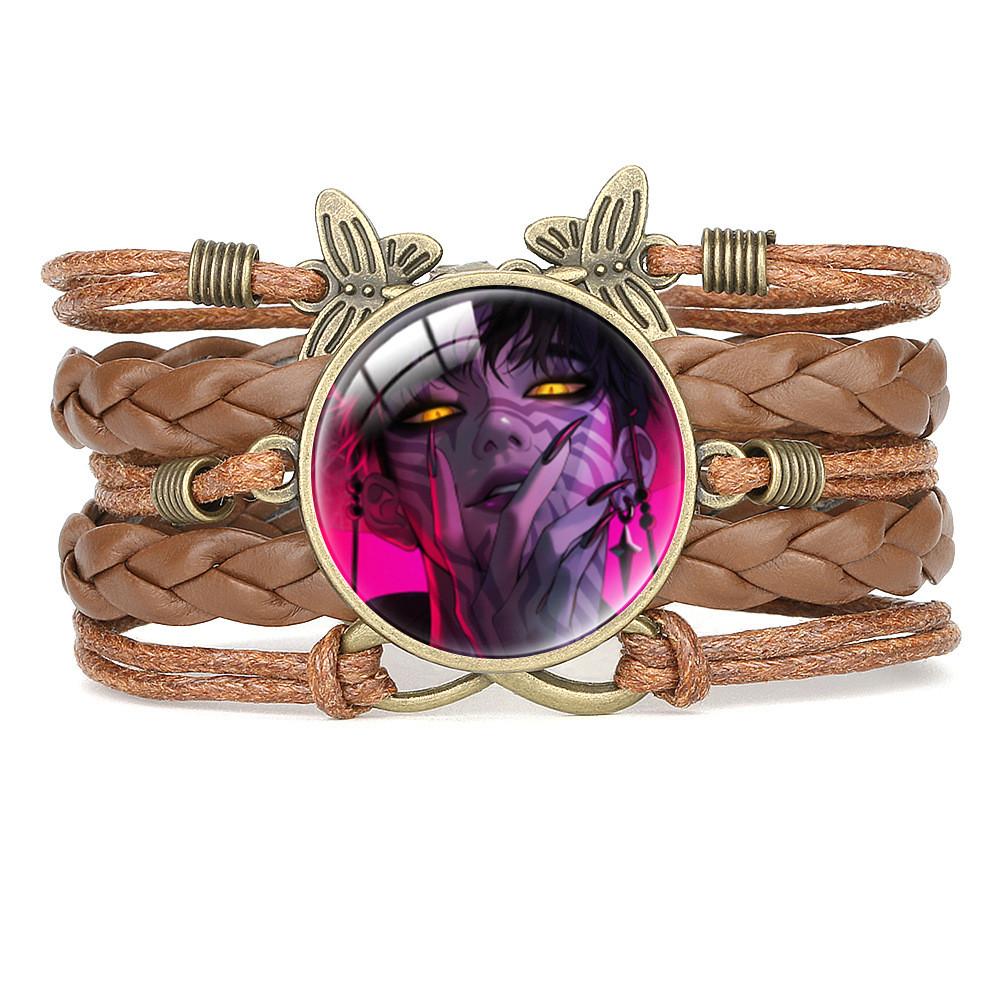 Мода Креативный Браслет Руми Зои Мира Винтажный Кожаный Браслет