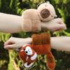 Panda Capybara Slap Bracelet Raccoon Plush Doll Slap Bracelet Animal Plush Wrist Band Children