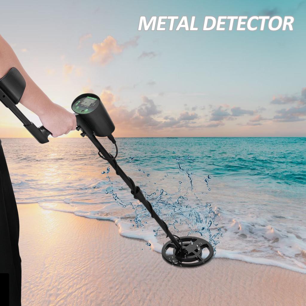 Металлоискатель для взрослых и детей, профессиональный, более высокая точность и чувствительность, водонепроницаемые металлы