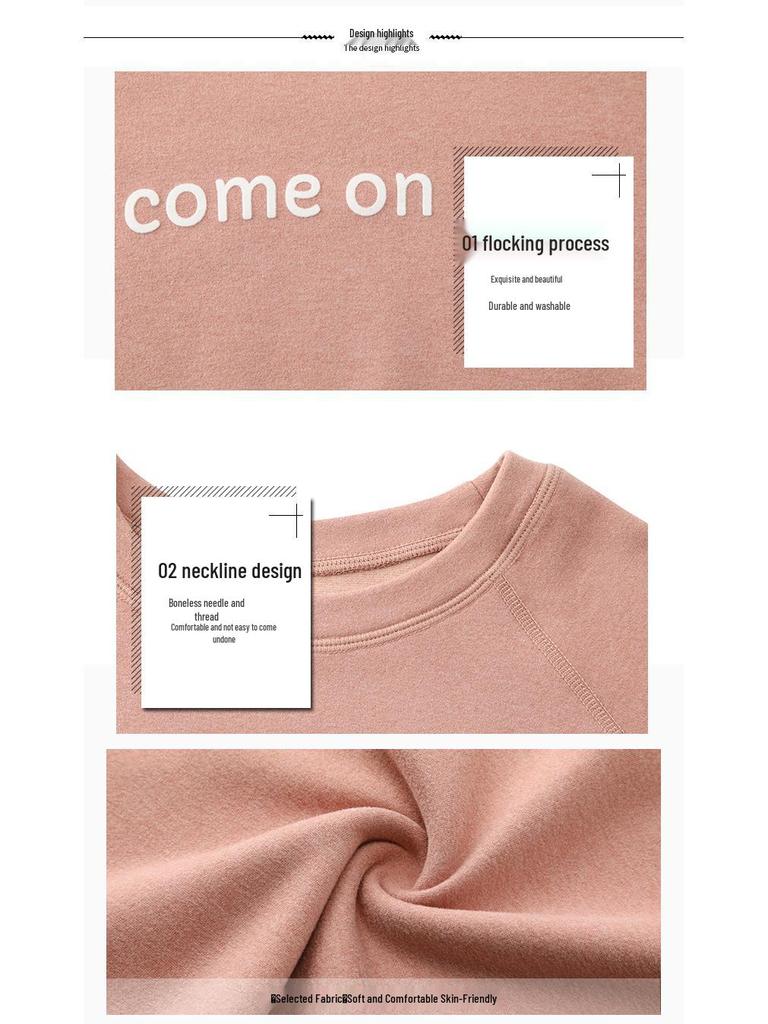 Девочки, утолщенный велюровый пижамный комплект: Теплая осенне-зимняя пижама для подростков и детей