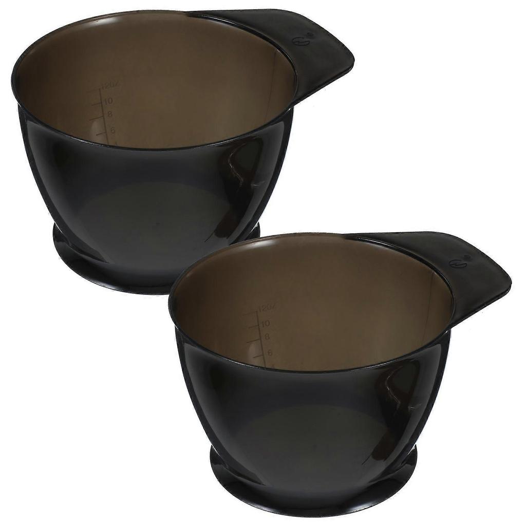 2Pcs Color Mixing Bowls Hairdressing Tinting Bowls Hair Dyeing Bowls Oil Treatment Containers