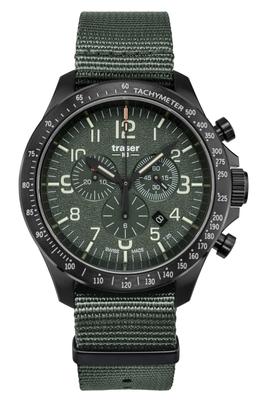 Tracer P67 Officer Pro Chrono 109463 Мужские Зеленые