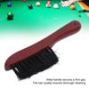 Wood Handle Billiard Table Brush Curved Handle Snooker Table Brush  For Billiard Table