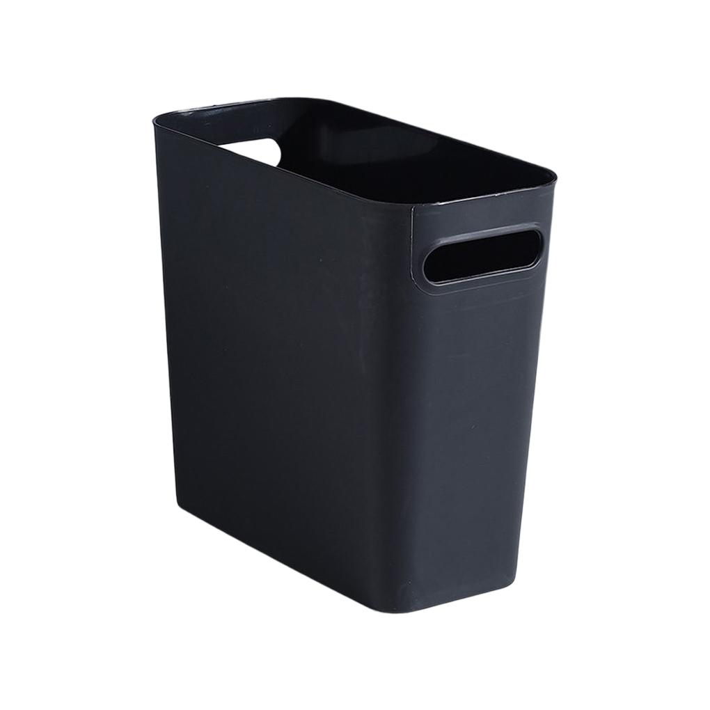 Современное большое мусорное ведро без крышки, корзина для мусора, контейнер для мусора, компактный, для улицы, ванной комнаты, спальни, кухни, дома, оранжевый