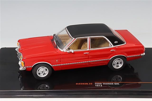 Ixo Масштабная модель Ford Taunus GLX 1973 Красный 1/43
