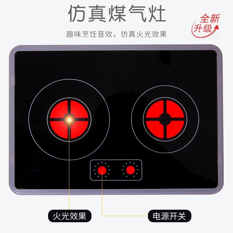 BABIBO Деревянные игрушки для мальчиков и девочек, новая современная кухня/детские игрушки для готовки/подарки для имитации кухни