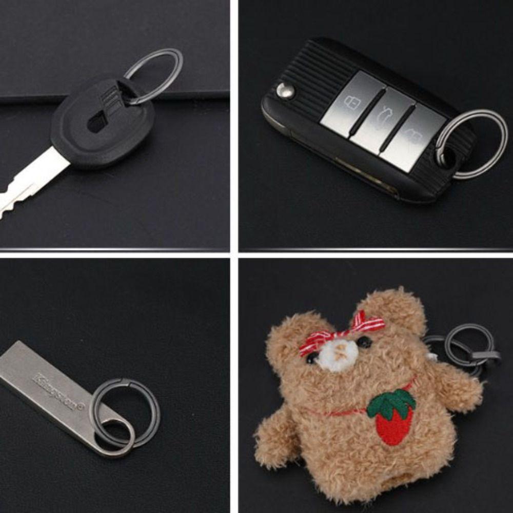 Суперлегкие титановые сплавные брелоки, настоящие подвески, новые брелоки для ключей, мужской креативный подарок