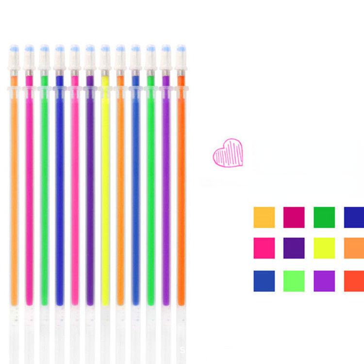 Набор ярких разноцветных гелевых стержней, 24\48 шт