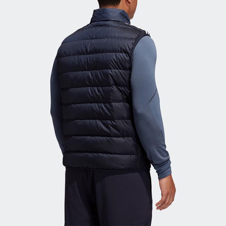 Adidas Спортивный утепленный жилет для мужчин, темно-синий GH4584