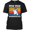 Футболка с кошкой Смешная кошка Pew Pew Madafakas Футболка для мужчин женщин