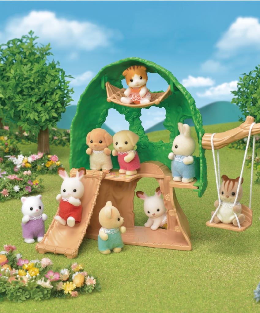 Sylvanian Families 5318 Игровой набор 'Домик на дереве в детском саду'