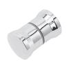 Plastic Shower Door Handle Bathroom Accessories Chrome Plastic Spare Parts ABS Shower Door Knob Compatible With Different Door S
