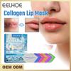 6 упаковок кристально-коллагеновой маски для губ, увлажняющего и увлажняющего геля с эссенцией, патчей, масок для губ, подушечек для ухода за губами, патчей