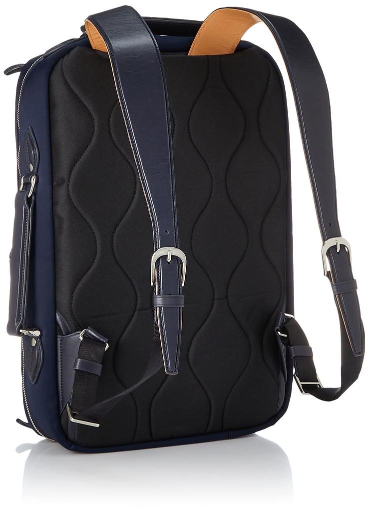 P.I.D. Nylon Square Backpack PAS102 Navy, Regular Size