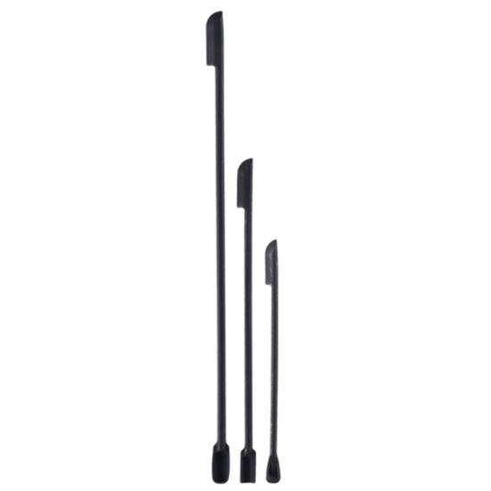 3Pcs/Set Jam Spatula Double Head Design Scraping Flexible Mini Reusable Deep Bottle Scraper for Bakery
