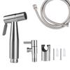 Brushed Gold 304 Stainless Steel Bidet Faucet Set Handheld Toilet Bidet Faucet Sprayer Toilet Self Cleaning Shower Head No Punch