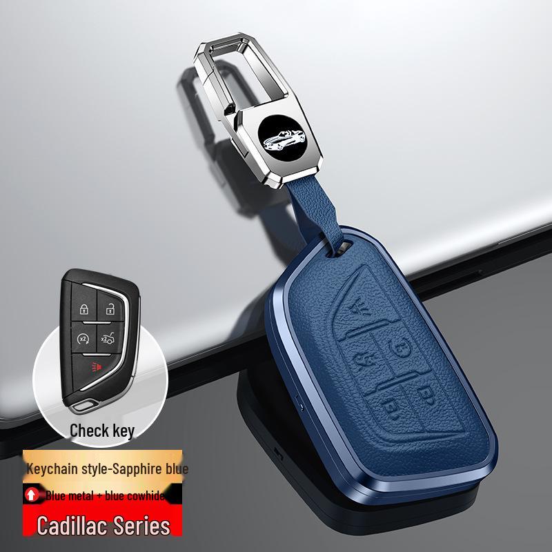 Чехол для ключа Cadillac для XT5, XT4, CT5, XT6, CT6 - Брелок и Защитная оболочка