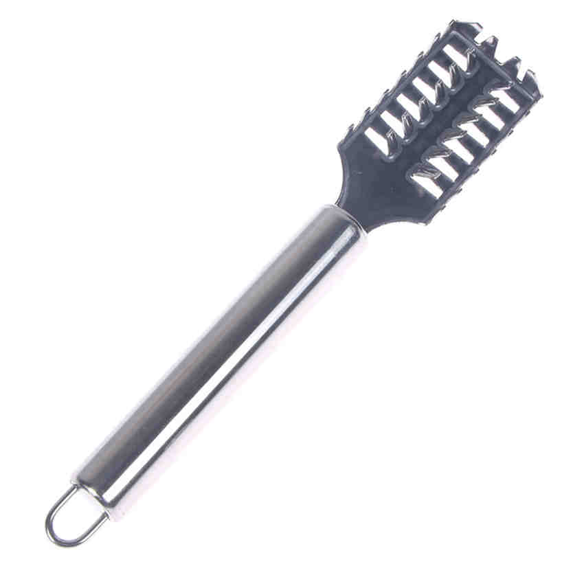Stainless Steel Fast Cleaning Fish Scale Peeler Manual Scale Removal Brush Fish Scale Remover