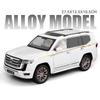 Очень большая 1/18 Toyota Land Cruiser LC300 ZX литая модель автомобиля из литого металла внедорожник модель автомобиля звук и свет детская игрушка подарок мальчику