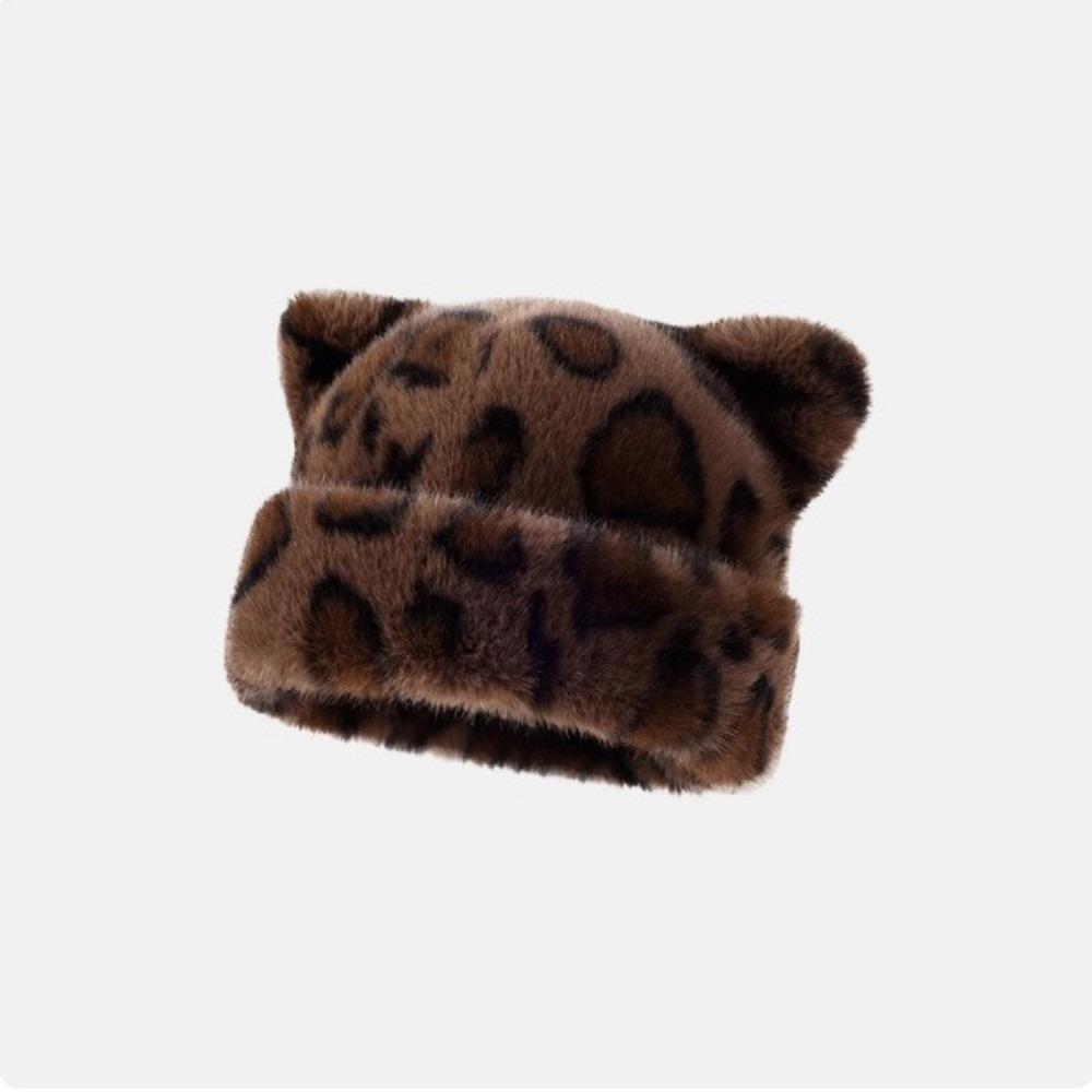 Autumn Winter Basin Hat Cat Ear Mongolian Hat Retro Fisherman Hat Ear Protection Hat