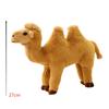 30 см имитация стоящего верблюда плюшевые игрушки мягкие набивные стерильные верблюды игрушки для детей креативный декор для книжного шкафа/автомобиля забавный подарок