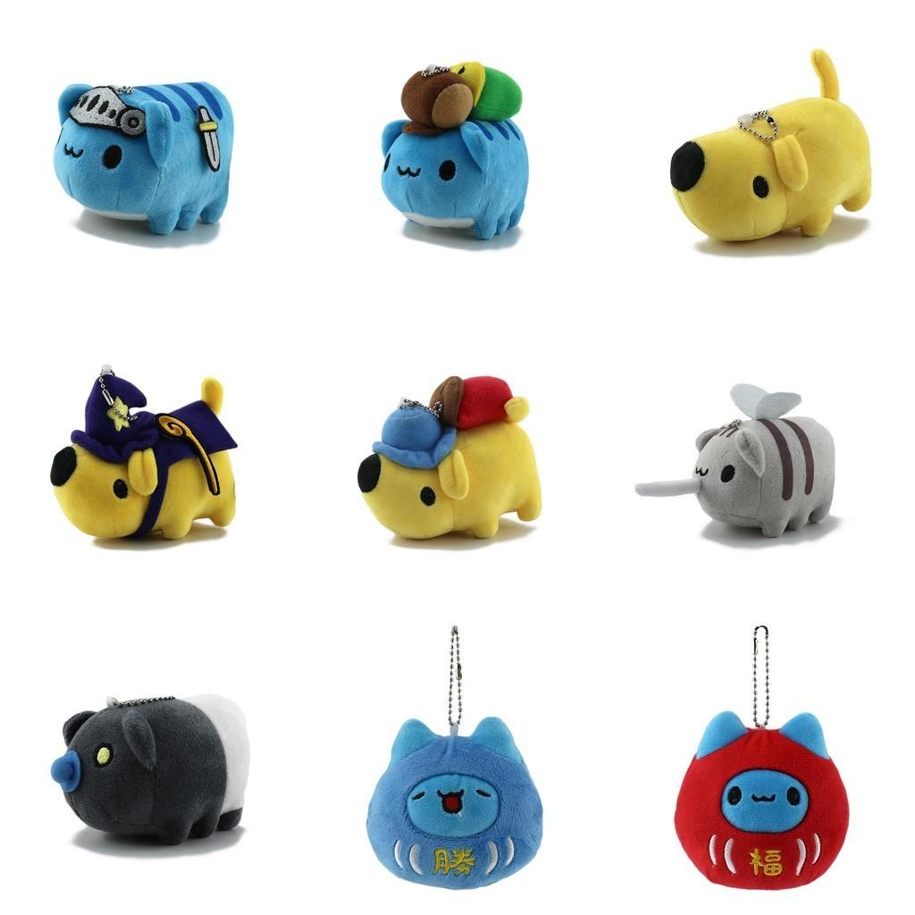 Очаровательный плюшевый брелок в виде кошки-насекомого, милая мультяшная кукла-неваляшка, украшение для подарочного пакета