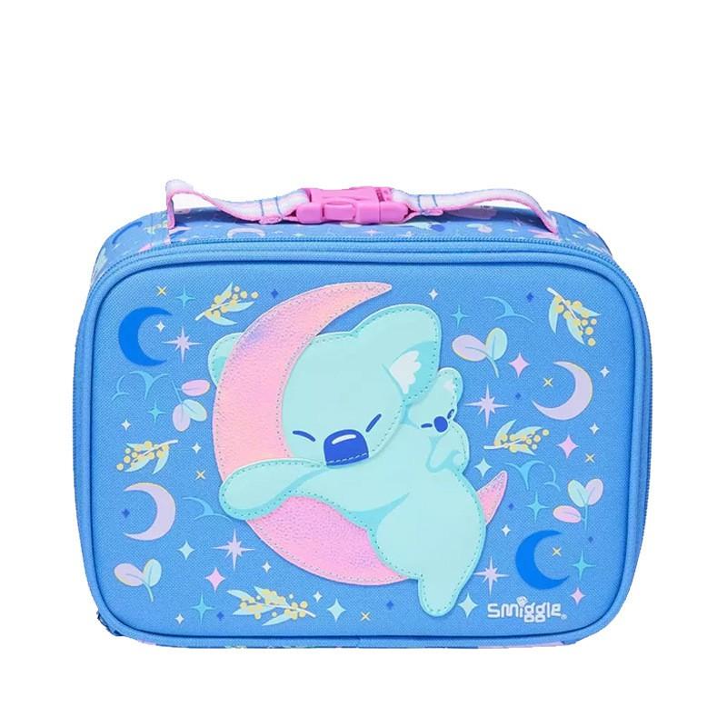 Smiggle Single-Layer Kids Lunch Tote Bag School Children Waterproof Insulated Canvas Lunchbox