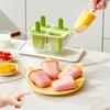 Silicone Popsicle Mold Double Layer Ice Cream Maker for Homemade Treats Practical Kitchen Accessories for Baking Enthusiasts Families
