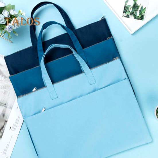 Art Portfolio Bag A3 A4 Art Folder Portfolio Carrying Case with Handle Waterproof Artist Supply Storage Tote Bag for Artwork Poster Scrapbook