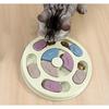Smart Tool Food Compartments Pet Slow Feeder Wheel Puzzle Dog Feeding Tray Slow Feeder Pet Bowl for Cats Dogs Playing Toys
