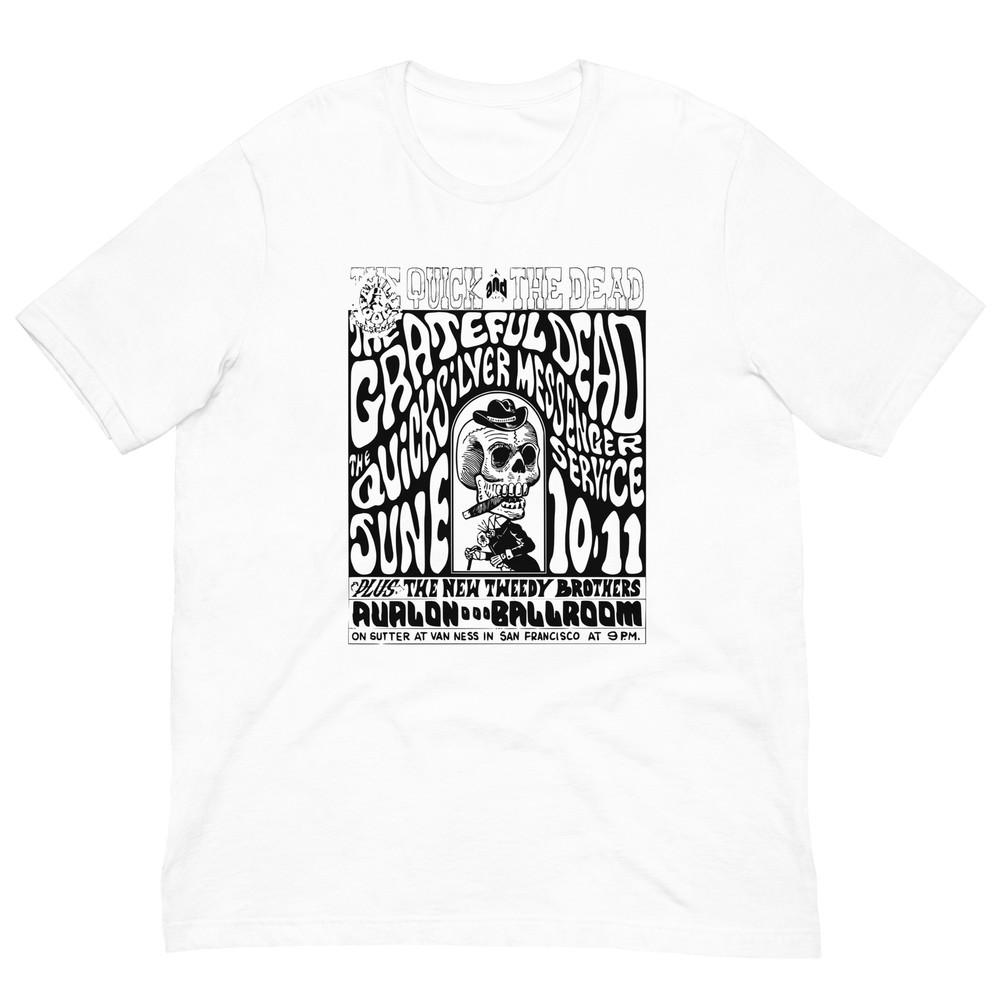 Grateful Dead Vintage Concert Flyer Vintage Soft Style Unisex tshirt Unisex T-Shirt