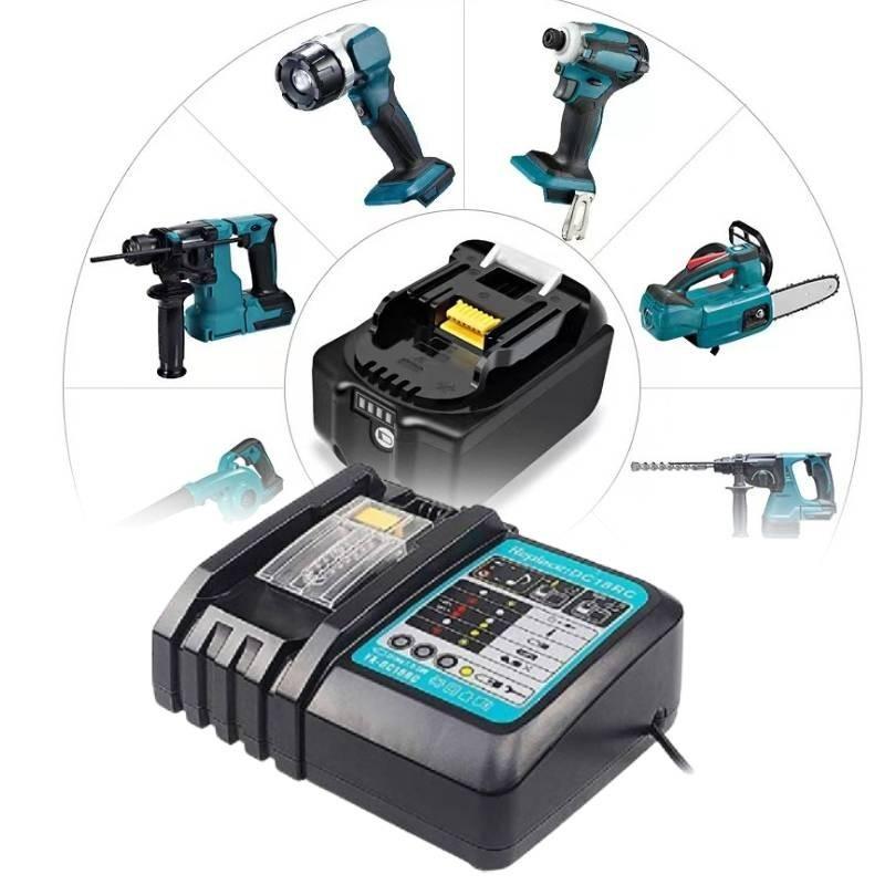 Dc18rc Fast Quperr Charger Tool Compatible Makita 144v18v Battery Replacement
