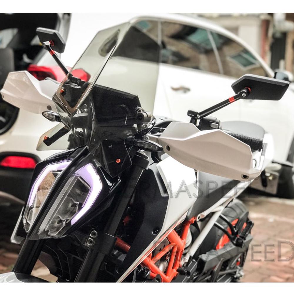 Универсальные боковые зеркала заднего вида с ЧПУ для мотоцикла 8 мм 10 мм, черные, зеркало заднего вида на руль, вращающиеся на 360 градусов, боковые зеркала для мотоцикла